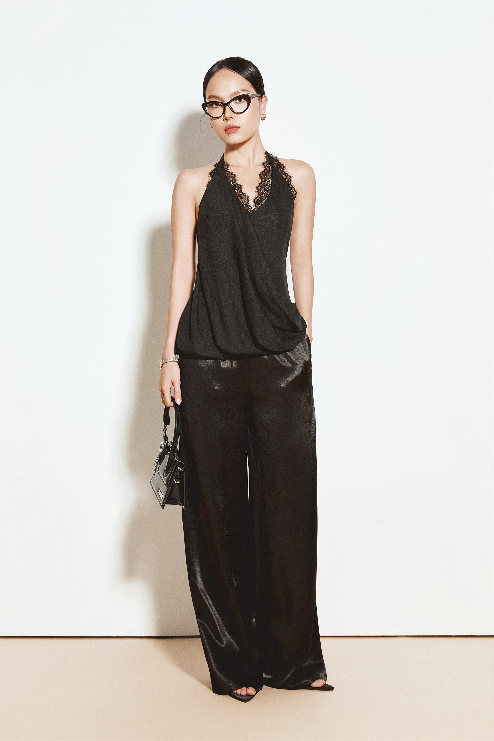Áo Kiểu Phối Ren Siren Top